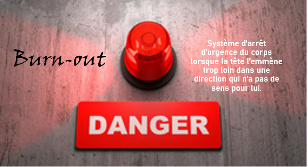 burn-out arrêt d'urgence